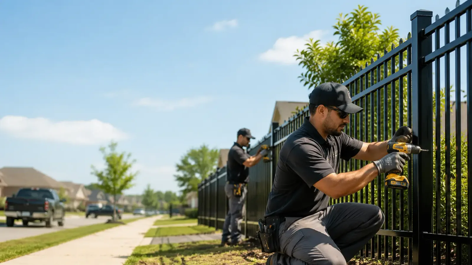 Metal Fence Installation in Paoli, OK